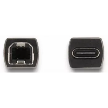 Adaptador USB 2.0 DeLOCK conector fêmea USB Type-C para ficha Type-B 65839