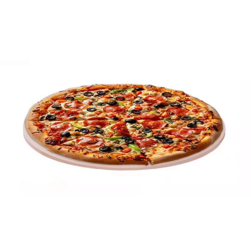 Pedra para pizza Smile SKP-2, pedra de cerâmica redonda para forno, Ø330 mm, espessura 11 mm, resistente ao forno