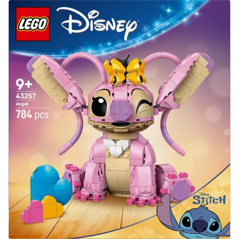 LEGO Disney Minimodelo Colecionável Andzia Angel 43257 — 784 peças, 250 mm de altura, para crianças a partir dos 9 anos