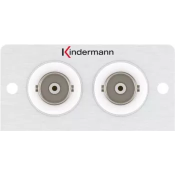 Tomada de ligação 2 x BNC Kindermann 7444000538