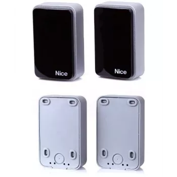 Sensor fotoelétrico Nice EPMB 30m preto cinzento policarbonato