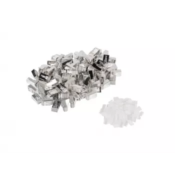 Conector RJ-45 LANBERG PLS-6000 Cat6 F/UTP translúcido branco, pack de 100