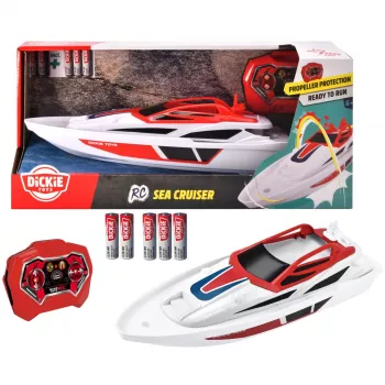 Barco RC Dickie Sea Cruiser 2.4 GHz RTR barco telecomandado, modelo pronto a usar