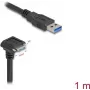 Cabo USB DeLOCK 1 m USB-A Micro-USB-B preto 5 Gbit/s