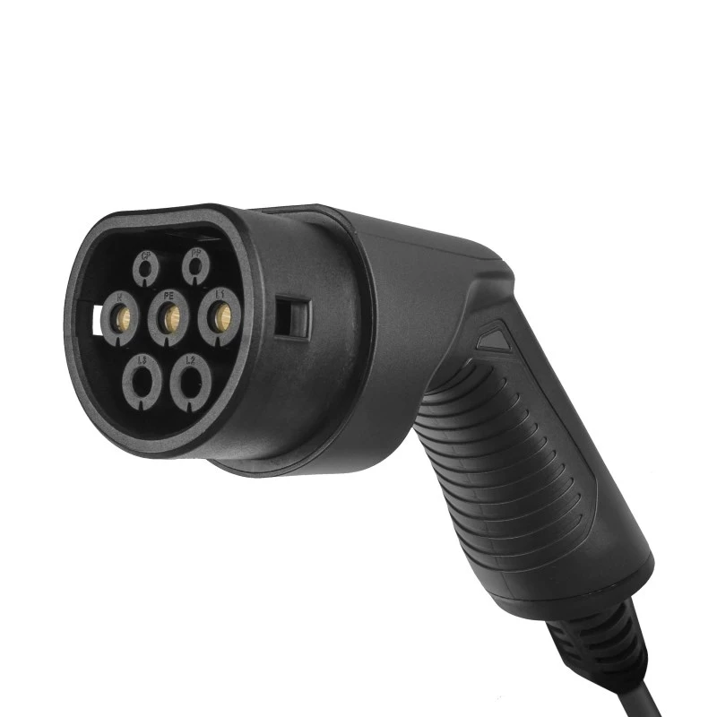 Estação de carregamento para veículos elétricos Green Cell EV14 22 kW preto alumínio parede