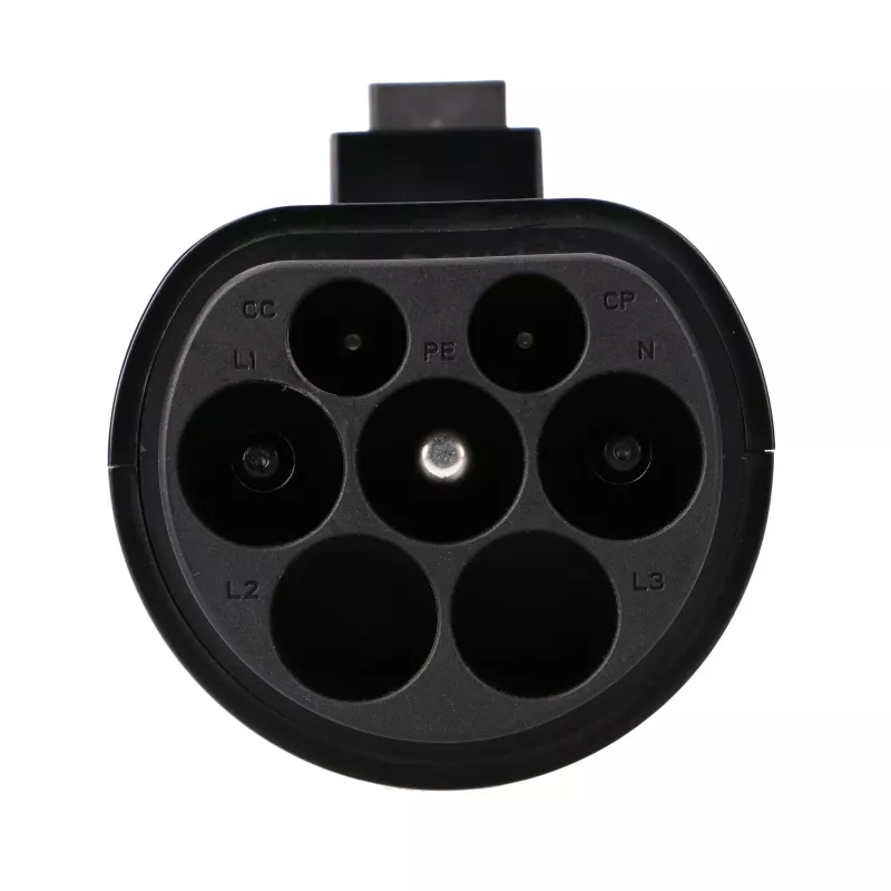 Extralink adaptador de carregamento EV de Type 2 (UE) para Type 1 (EUA), 32 A, 7,4 kW
