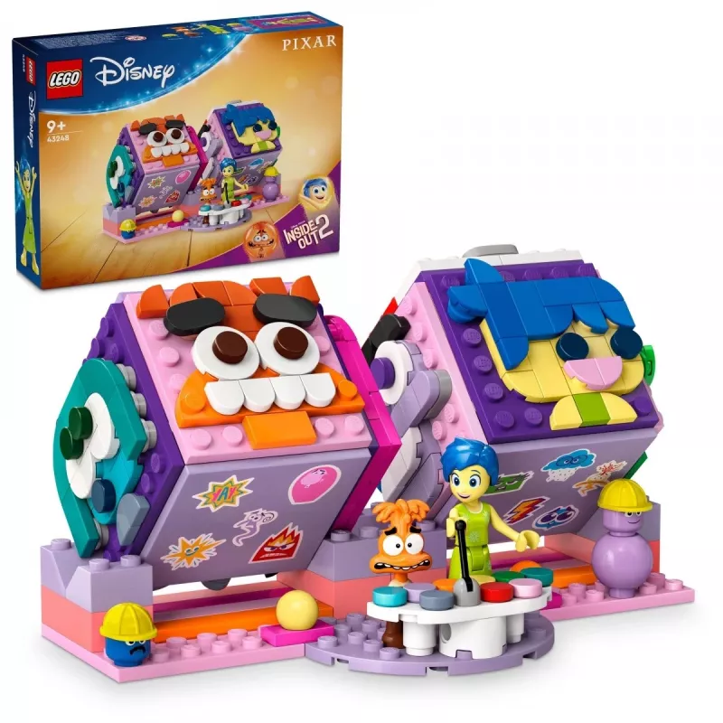 Brinquedo de construção LEGO Disney Pixar Divertida-Mente 2 conjunto de dados de emoções 43248