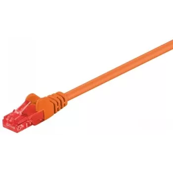 Cabo de rede Goobay 5m cabo RJ-45 Cat6 laranja