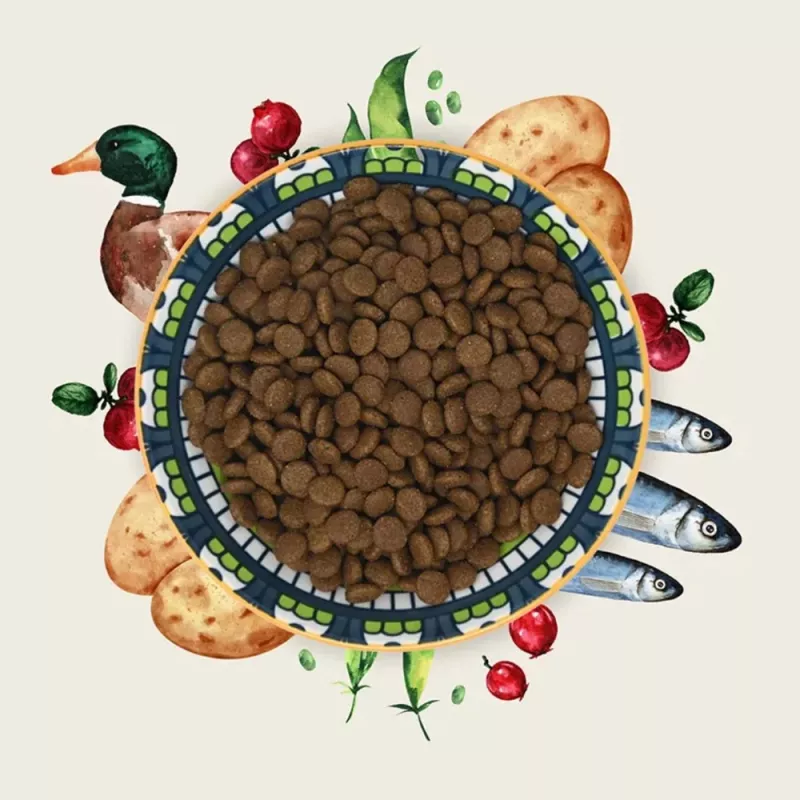 EDEN Pato & Sardinha - comida seca para gatos - 1,5 kg