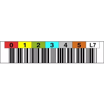 Rolos de etiquetas ASTAR LTO7 etiqueta de código de barras LTO7000099 — etiquetas de código de barras para banda LTO-7