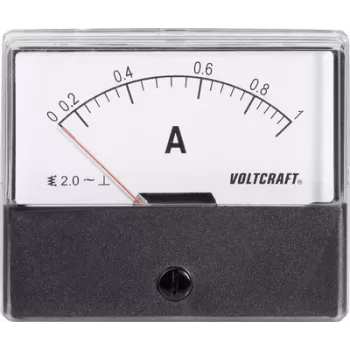 Instrumento de medição para montagem Voltcraft AM-70X60/1A AM-70X60/1A 1 A ferro móvel (AM-70X60/1A)