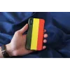 Capa para smartphone man and wood para iPhone X/XS — Reggae preto, parte traseira rígida protetora