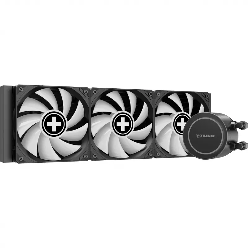 Xilence XC997 Sistema de refrigeração para computador kit de refrigeração líquida para processador 12 cm preto 1 unidade