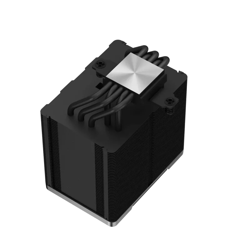 Cooler de CPU a ar DeepCool AK500 ZERO DARK 12 cm preto