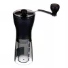 Moinho de café HARIO MSS-1DTB — moinho elétrico, preto, moagem fina, dispensador integrado