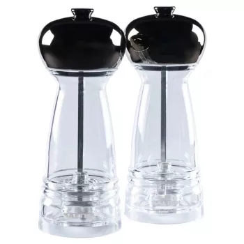 Balança de cozinha Salter BW12949GEU7 cinzento transparente — balança digital de alimentos, modelo de mesa compacto