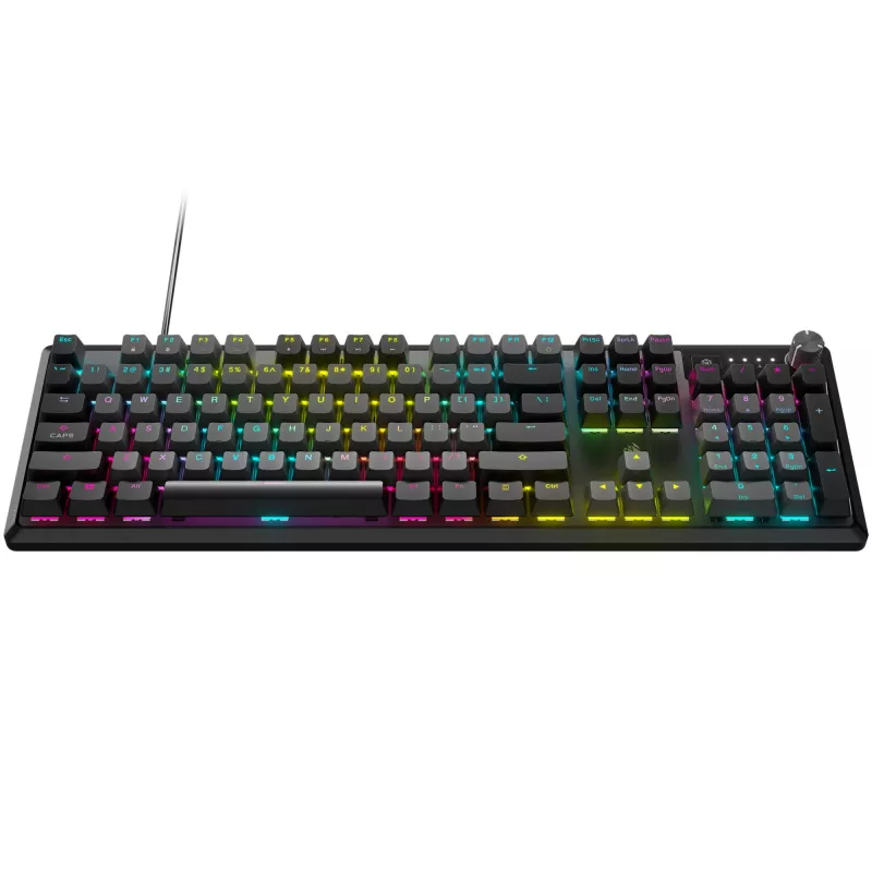 Corsair K70 CORE RGB Teclado Gaming USB QWERTZ alemão cinzento