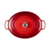 Le Creuset Signature assadeira oval vermelho cereja 40cm