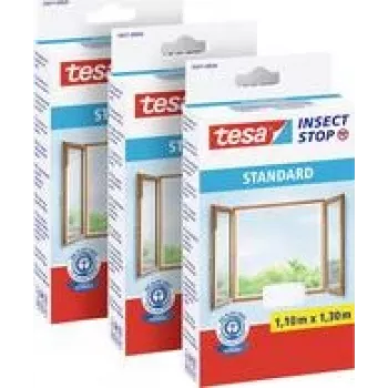 Rede mosquiteira Tesa STANDARD 55671 1300 mm x 1100 mm antracite