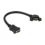 Cabo HDMI DeLOCK 0,25 m 2xHDMI