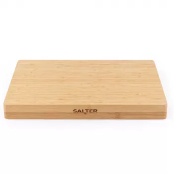 Tábua de corte Salter BW13307RD bambu design ecológico, tábua de corte retangular
