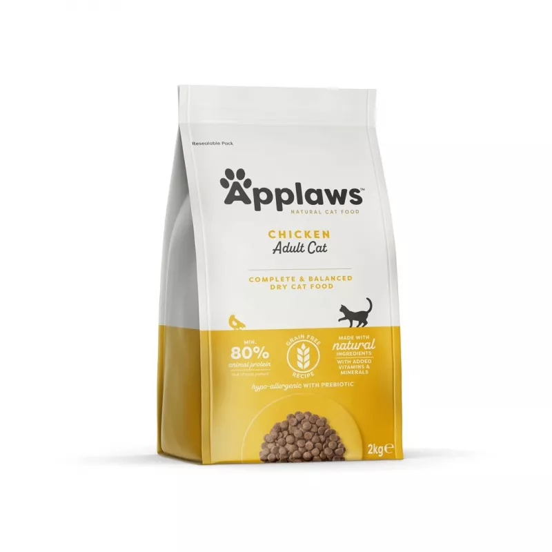 APPLAWS Frango - comida seca para gatos - 2 kg