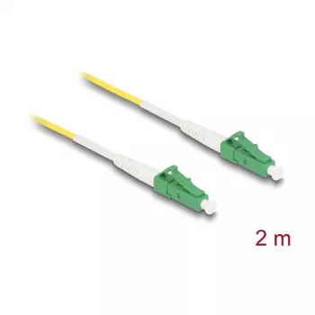 Cabo de fibra ótica InfiniBand DeLOCK 83222 2 m LC LC/APC amarelo