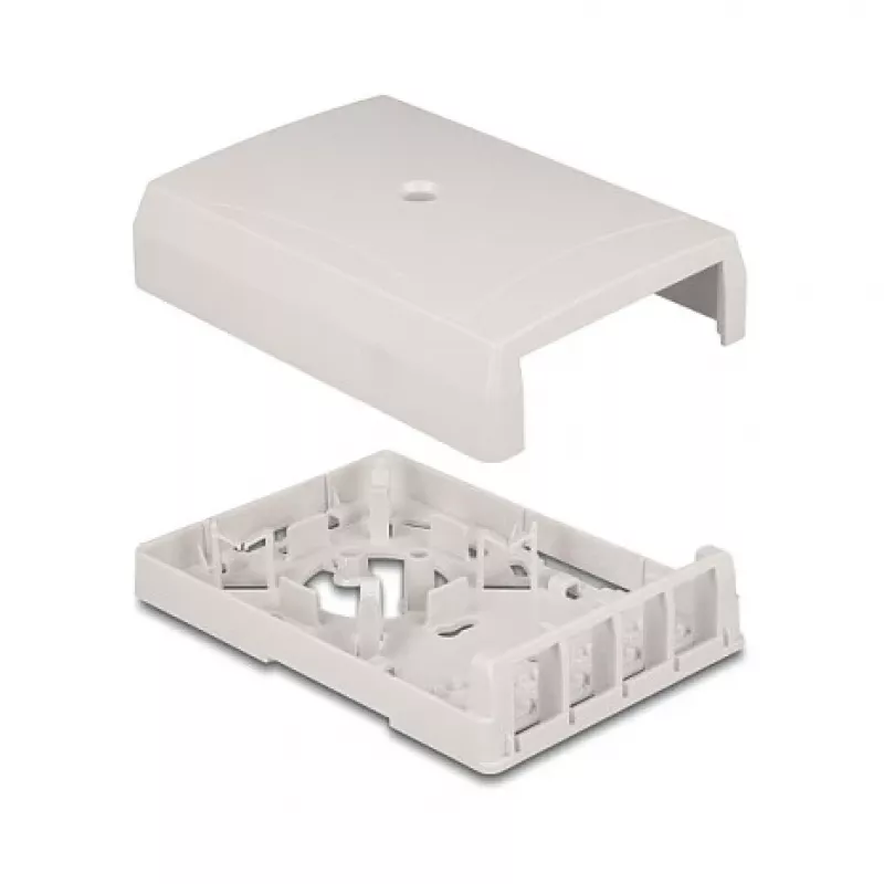 Caixa de superfície Keystone DeLOCK 67053, 4 portas, branco
