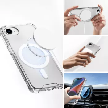 Capa 4smarts 541361 capa transparente para iPhone SE 6.06 polegadas