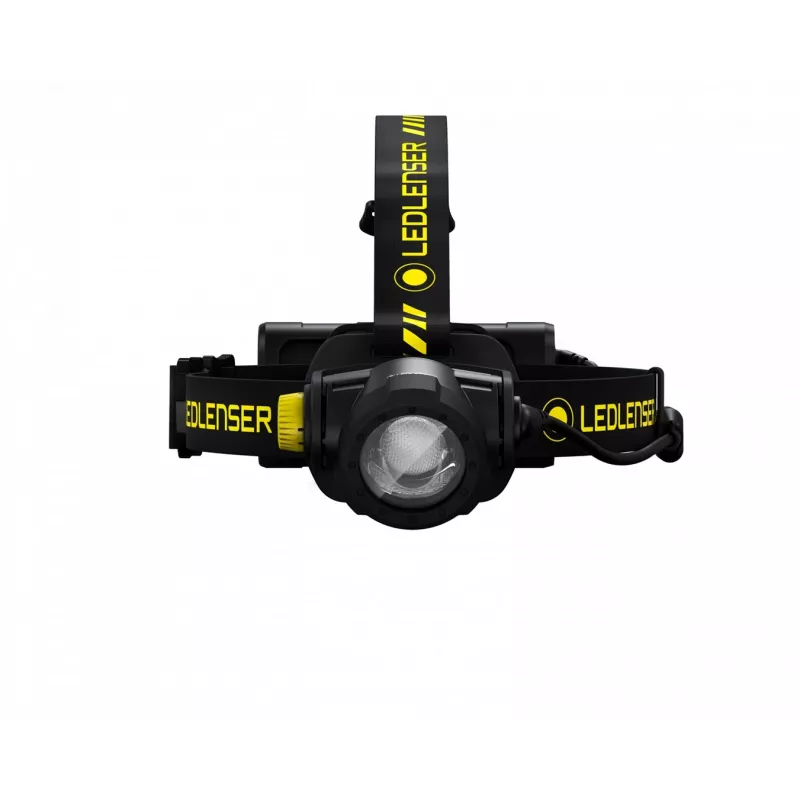 Lanterna de cabeça Led Lenser H15R Work preto amarelo