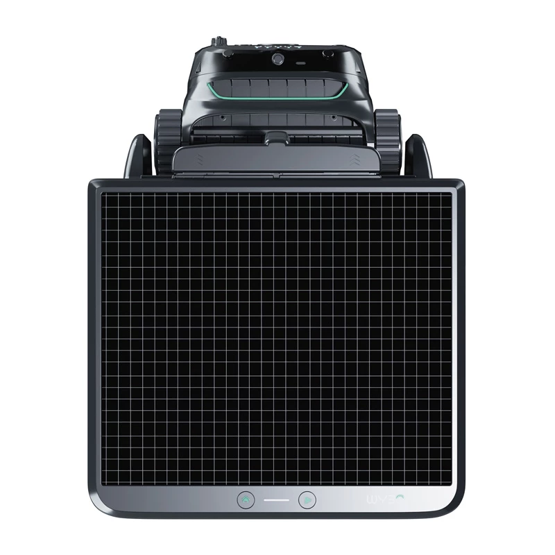 Robô limpa-fundos sem fios Wybot S2 Solar Vision — Wybot S2 SOLAR VISION, limpa-fundos sem fios alimentado a energia solar