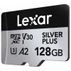 Memória flash Lexar 128 GB UHS-I MicroSDXC Professional SILVER PLUS