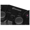 VAKOSS GP-4705BK comando sem fios USB, PC/PS3, vibração dual shock, analógico/digital, preto