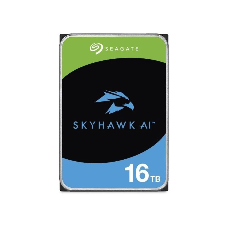 Disco interno Seagate SkyHawk AI 16 TB 7200 rpm 512 MB 3,5 polegadas Serial ATA III