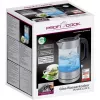ProfiCook PC-WKS 1229 G chaleira 1 L 1600 W aço inoxidável, transparente