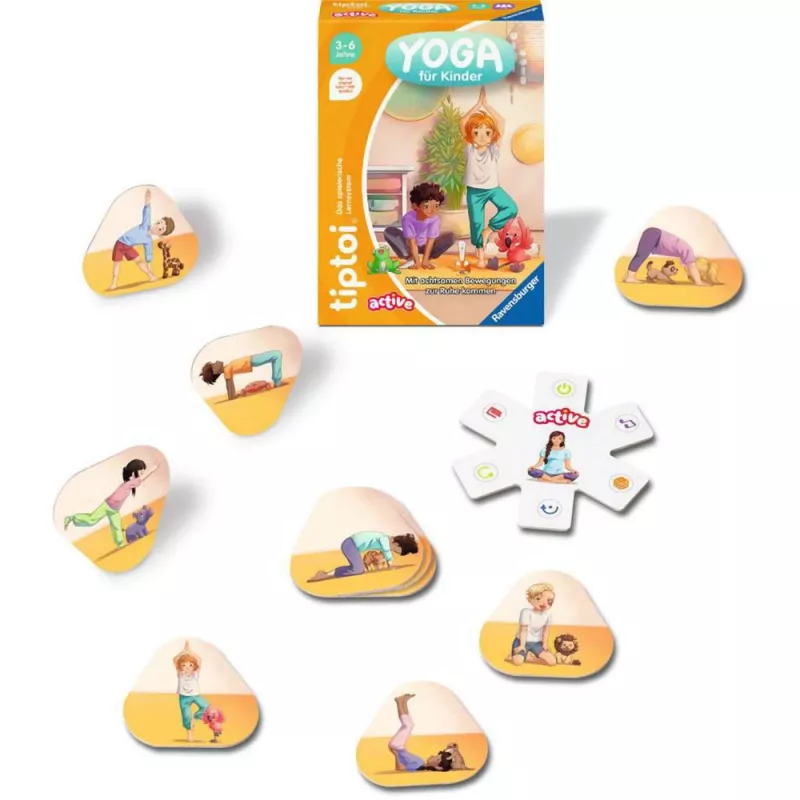 tiptoi ACTIVE - Yoga para crianças, jogo de destreza