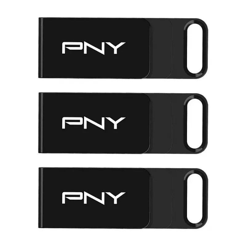 PNY Elite 128 GB USB-C 3.2 Gen 1 pen USB, pack de 3 (Retail)