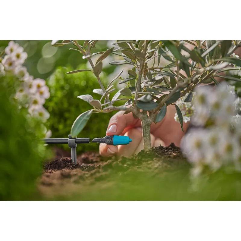 Gotejador Gardena 13305-20 adequado para sistema de rega gota a gota plástico