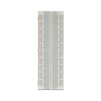 Breadboard DELOCK 18313 — placa de prototipagem sem soldadura, plástico, 55×165×9 mm, branco