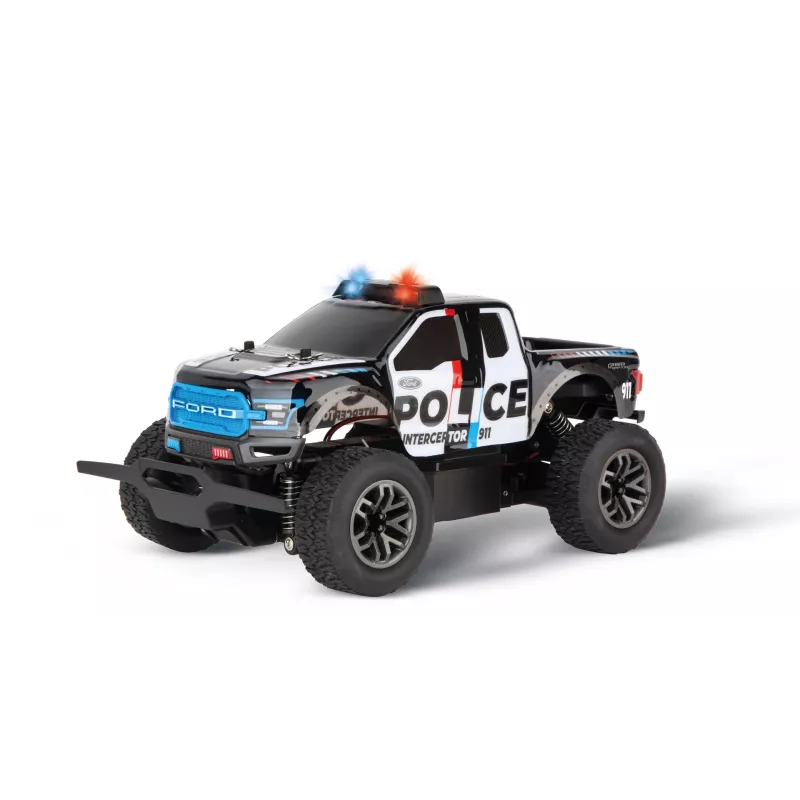 Carro telecomandado CARRERA Ford F-150 Raptor Police modelo RC 2,4-GHz