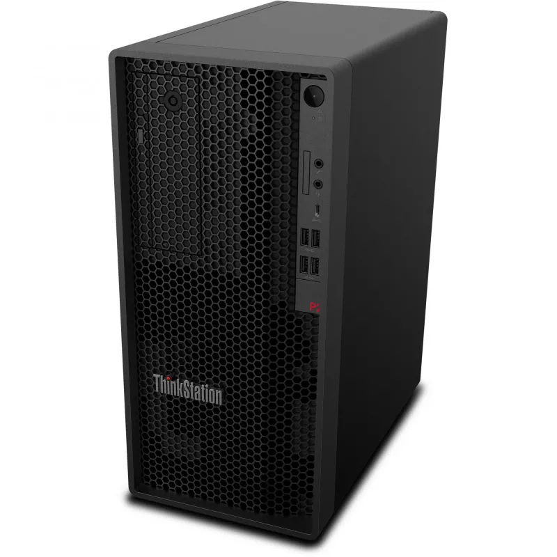 Workstation Lenovo ThinkStation P2 Tower Gen 2 – Intel Core Ultra 7 265, 32 GB DDR5, 512 GB SSD, NVIDIA RTX A1000, Windows 11 Pro, preto