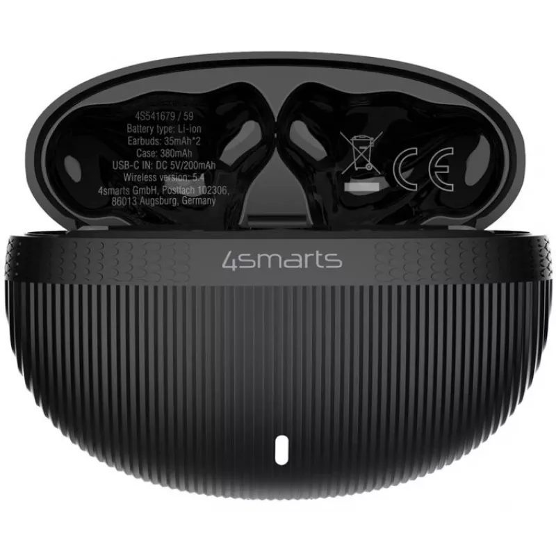Headset 4smarts SkyBuds Pro ANC True Wireless Stereo Bluetooth Preto
