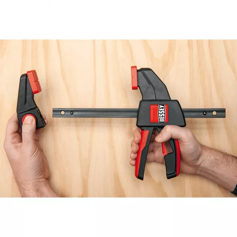 Aperto em F Bessey EZXL30-9 30 cm Preto Laranja