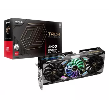 Placa gráfica ASRock Radeon RX 9070 XT TC 16GB GDDR6 PCIe 5.0