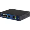 Modem ALLNET ALL-MC116VDSL2 160 Mbit/s 2x RJ45 SFP preto