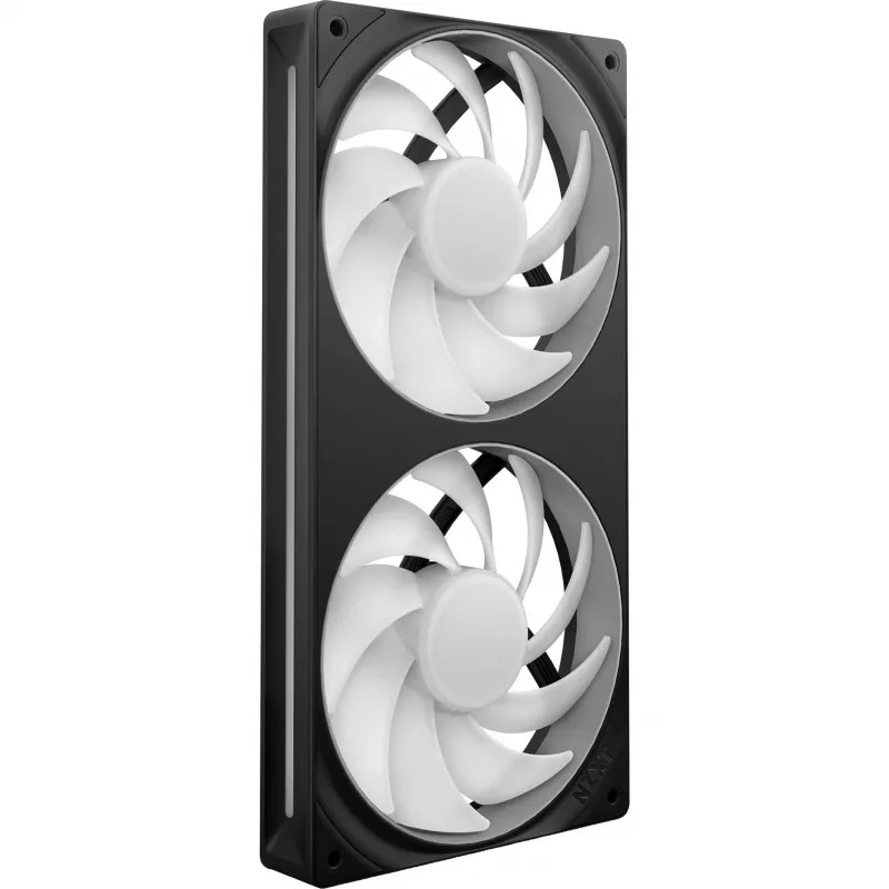 NZXT F280 RGB Core 140mm ARGB PWM pack de 2 preto