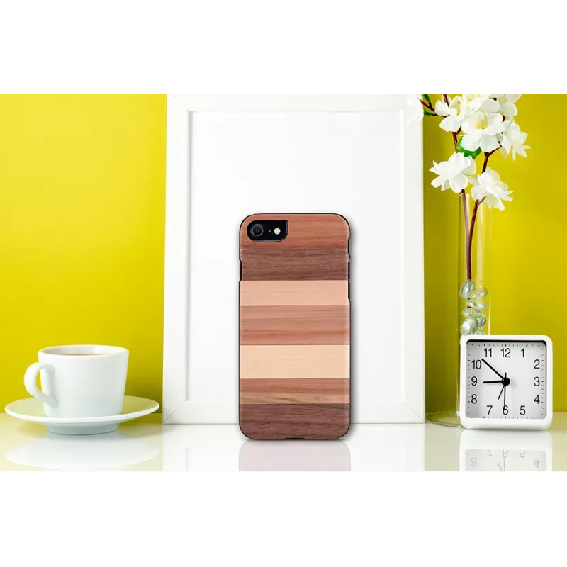 Capa para telemóvel man and wood para iPhone 7/8 — sabbia preto