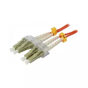 Cabo patch de fibra ótica 2 fibras 5 m LC-LC - 50/125 µm - OM2 - AD=2 mm - Synergy 21