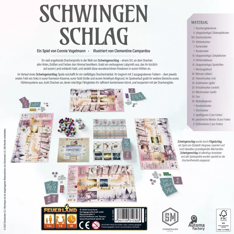 Schwingenschlag, jogo de tabuleiro
