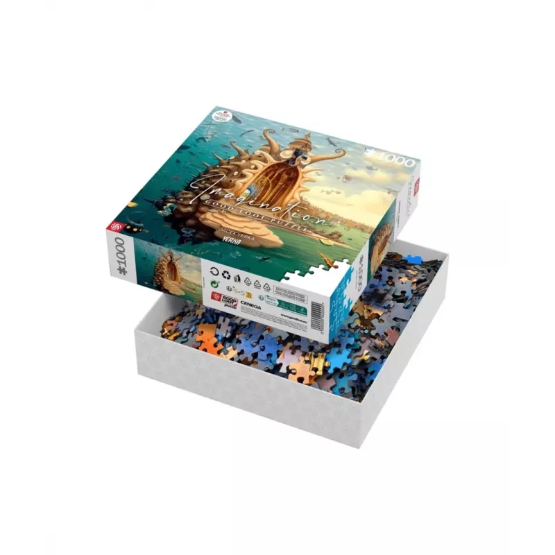 Puzzle Good Loot Cenega Imagination 1000 peças, largura 680 mm, arte